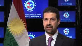 US Business Opportunities in the Kurdistan Region of Iraq  Qubad Talabani [upl. by Adnirod547]