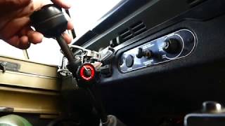 Hand Throttle Install on my Land Rover Perentie 110 [upl. by Bellina958]