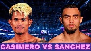 JOHN RIEL CASIMERO VS SAUL SANCHEZ FIGHT [upl. by Ansilme]