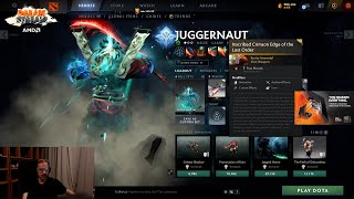 Topson shows his Most Expensive Dota 2 item [upl. by Accissej]