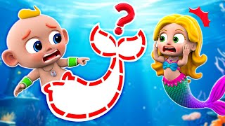 Where Is My Body Song😱 Lost My Tail  Police Girl Chase Thief and More Nursery Rhymes amp Kids Songs [upl. by Martynne]