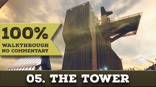 Deus Ex Mankind Divided A Criminal Past Walkthrough PacifistAll Collectibles part 5 THE TOWER [upl. by Wallack]