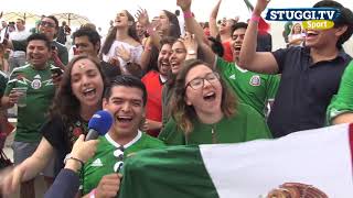 Public Viewing Was die Fans zur AuftaktPleite gegen Mexiko sagen [upl. by Cudlip]