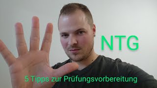 5 Praktische Tipps zur NTG Prüfung Industriemeister  Dave Seller [upl. by Collin]