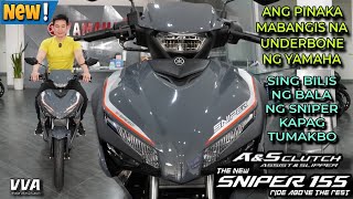 YAMAHA SNIPER 155 STD GRAY Ang Mabangis na Underbone Na Hanip sa Bilis [upl. by Hannasus984]