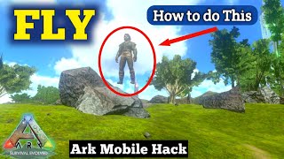 How to Fly in ARK Mobile  Ark Mobile Flying Mode [upl. by Eniawed]