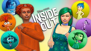 Las EMOCIONES de INSIDE OUT 2 en LOS SIMS 4 🌈 [upl. by Yovonnda305]