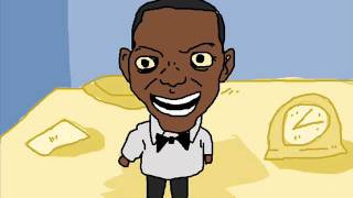 Creepy Louis Armstrong Singing Doll Low Battery CARTOON PARODY [upl. by Veejar926]