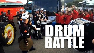 Marine Drum Battle FaceOff [upl. by Anuahs164]