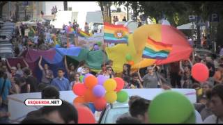 ESQUERDANET  Marcha do Orgulho LGBT 2013  Lisboa [upl. by Ecinehs612]