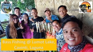 Bass Fishing  Lumot Lake Cavinti  Batangas Anglers Club Picnic Team bassfishing fishingvideo [upl. by Jamey257]