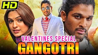 Gangotri HD South Superhit Hindi Dubbed Movie  Allu Arjun Aditi Agarwal  Valentines Special [upl. by Aicat472]