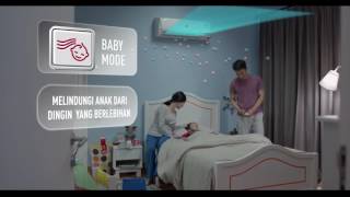 AC SHARP J Tech Inverter  Ciptakan Momen Bahagia [upl. by Einittirb]