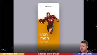 XamarinForms UI Challenge  Marvel Cards  Part 2 [upl. by Xad]