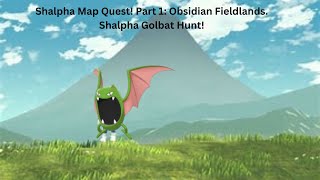 Lets Get This Shiny Alpha Golbat Pokemon Legends Arceus Shalpha Map Quest [upl. by Leugimesoj58]