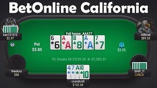 BetOnline Poker In California – Is It Legal [upl. by Matejka653]