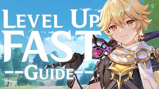 Fastest Ways To Level Up in 2024 Genshin Impact Beginner Guide [upl. by Spear36]