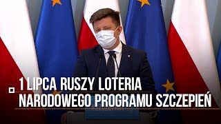 Koronawirus w Polsce 1 lipca ruszy Loteria Narodowego Programu Szczepień [upl. by Naasah]