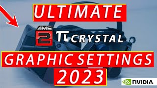 ULTIMATE PIMAX CRYSTAL AMS 2 VR GRAPHIC SETTINGS GUIDE 2023🏁 [upl. by Ellak]