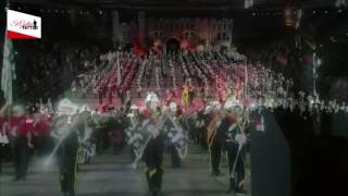 Schweizer Psalm National Hymne  Sankt Galler Tattoo 2016 [upl. by Llennol]