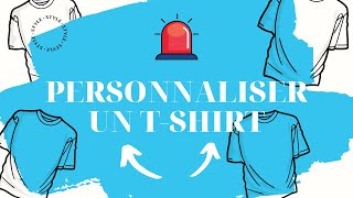 Comment personnaliser un tshirt [upl. by Ailices607]