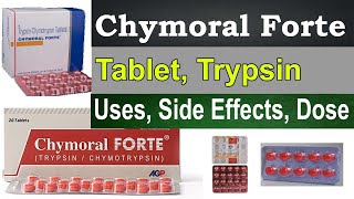 chymoral forte tablet  chymoral forte tablet uses in hindi  Side effects Dosage [upl. by Inglebert787]