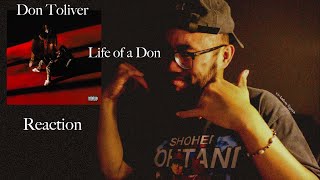 Don Toliver  quotLife of a Donquot Reaction  ANTHONYLENGUYEN [upl. by Nador822]