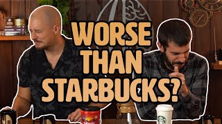 Starbucks Vs Folgers Best of the Worst [upl. by Shinberg]