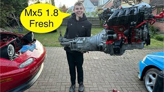 Mx5 18 engine build [upl. by Enelrae]