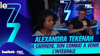 Twitch RMC Sport  Alexandra Tekenah nous parle de son combat à venir [upl. by Ahsyat]