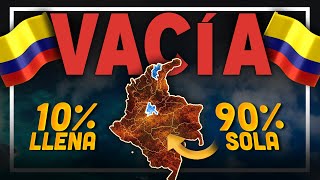 ¿POR QUÉ el 90 de COLOMBIA está VACÍA [upl. by Mosley]