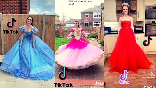 TIKTOK SEWING FASHION COMPILATION Making a dress TikTok sewingdress makingadress tiktok [upl. by Inihor399]