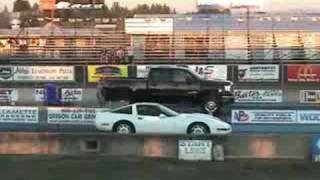 2007 GMC Duramax Drag Race [upl. by Lipfert]