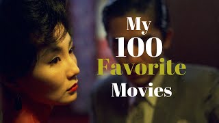 My 100 Favorite Movies 042021 [upl. by Eelrahc]