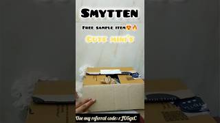 free trial item🔥  smytten loot offer🤩  got 19 products 😍  huge smytten hual trendingvideo [upl. by Aikemot]