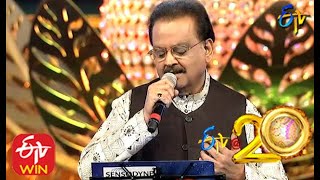 SP Balu Performs  Materani Chinnadani Song in ETV  20 Years Celebrations  23rd August 2015 [upl. by Suirtemid]