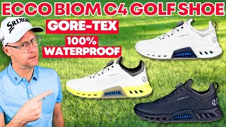 Ultimate Comfort and Quality Ecco Biom C4 Boa  Best Waterproof Golf Shoe [upl. by Nicky]