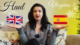 VLOGMAS 8❄️  Haul ALIMENTAR ANGLIA🇬🇧 vs SPANIA 🇪🇸 [upl. by Millard]