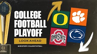 CFP Rankings Lookahead Week 11 Oregon REMAINS undefeated Can Penn State still make it [upl. by Lilybel179]