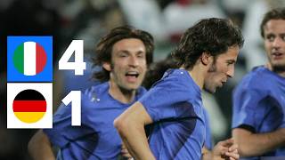 Del Piero amp Cannavaro UMILIANO i tedeschi  ITALIA vs GERMANIA 2006 [upl. by Milon979]