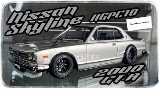 Nissan Skyline 2000 GTR KPGC10 Silver IG0040 •ignition model• 118 [upl. by Corinne]