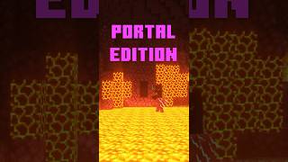 epic minecraft nether portal builds minecraft [upl. by Nolasba]