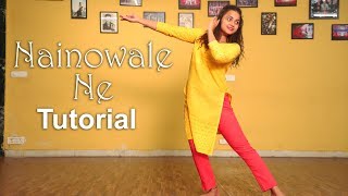 Nainowale Ne Dance Tutorial  Padmaavat  Aditi  Dancercise [upl. by Katharina]