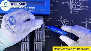 48in1 MECHANIC ES480 Electric Screwdriver Set phonefix diyfixtool [upl. by Lymn]