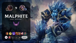 Glacial Malphite My Skins Spotlight 6 [upl. by Inalan]