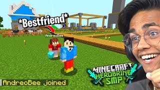 I Met My BESTFRIEND After 2 Years in HEROBRINE SMP AndreoBee [upl. by Thomson662]