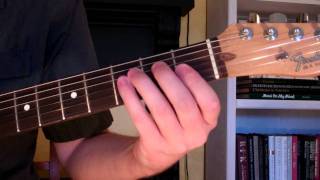 How To Play the Cmaj7 Chord On Guitar C sharp major seventh 7th [upl. by Oiluarb325]