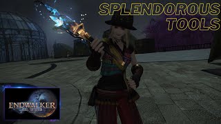 FFXIV  Splendorous Tool Relic Level 90 CrafterGatherer [upl. by Haughay767]