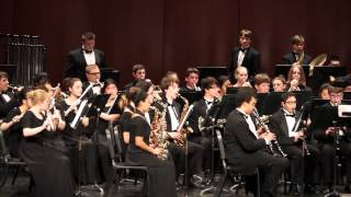 Highland Legend Moss  Troy Campus Band MSBOA District Festival 3142014 [upl. by Wetzel]