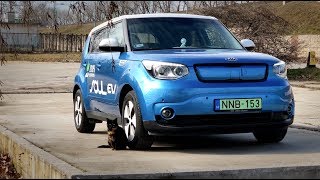 Kia Soul EV  Kipróbáltam a Kia elektromos autóját [upl. by Lammond]